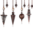 Copper Metal Pendulum for dowsing, divination, and energy work.