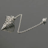 Copper Metal Pendulum for dowsing, divination, and energy work.