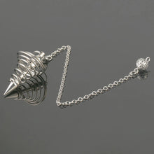 Copper Metal Pendulum for dowsing, divination, and energy work.