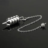 Copper Metal Pendulum for dowsing, divination, and energy work.