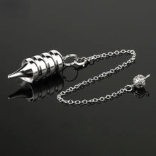 Copper Metal Pendulum for dowsing, divination, and energy work.