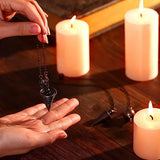 Copper Metal Pendulum for dowsing, divination, and energy work.