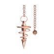 Copper Oracle Pendulum, brass with copper plating