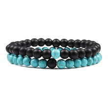 Couples Distance Beaded Bracelets bracelet set for anniversary gifts, long-distance couples, and sentimental daily wear.