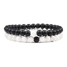 Couples Distance Beaded Bracelets bracelet pair for anniversary gifts, long-distance relationships, and meaningful daily wear.