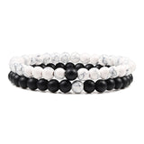 Couples Distance Beaded Bracelets pair in beaded style for romantic connection, sentimental gifts, and daily accessorizing.