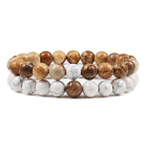 Couples Distance Beaded Bracelets matching bracelet duo for long-distance relationships, anniversary gifts, and daily use.