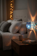Creative Mosaic plug-in wax and essential oil diffuser for home fragrance, aromatherapy, and room freshening.