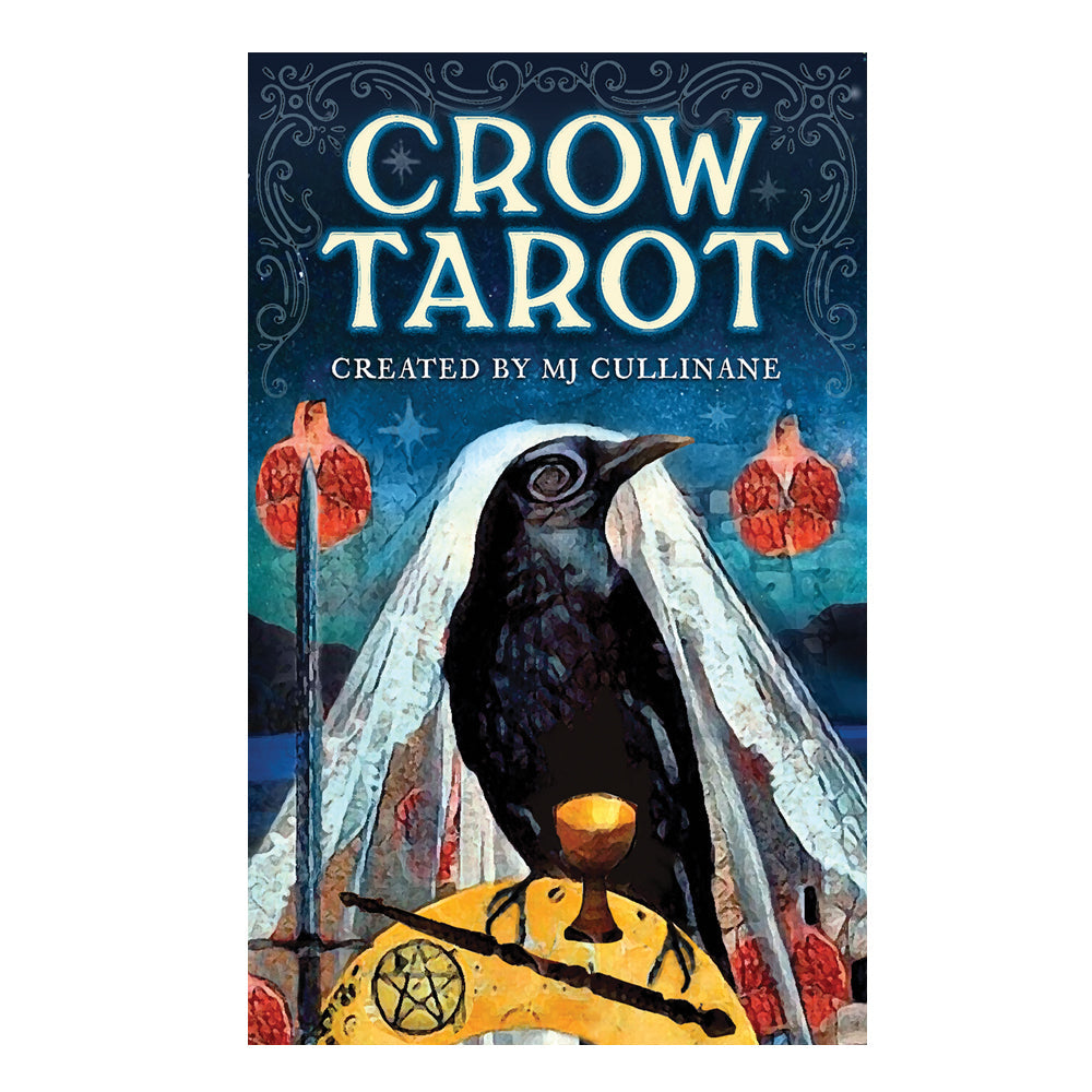 Crow Tarot deck box cover art