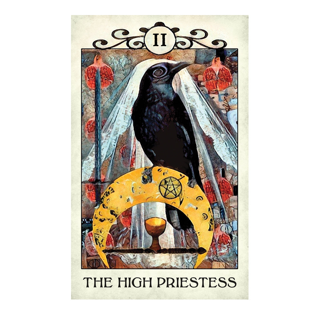 Crow Tarot card example, Major Arcana