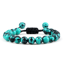Black Lava Stone & Tiger Eye Crown Bracelet accent bracelet for spiritual grounding, meditation, and stylish daily wear.