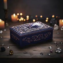 Crystal Ball Tarot storage box, closed view