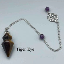 Crystal Cone Pendulum for dowsing, divination, and energy work.