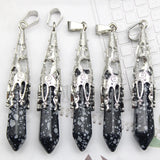 Crystal healing pendulums for intuitive guidance, chakra work, and spiritual healing sessions.