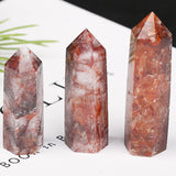 Crystal Healing Wand pointed crystal wand for meditation, energy balancing, and room decor accents.