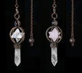 Crystal Merkaba Reiki Pendulum for dowsing, divination, and energy work.