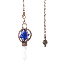 Crystal Merkaba Reiki Pendulum for dowsing, divination, and energy work.