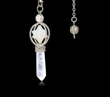 Crystal Merkaba Reiki Pendulum for dowsing, divination, and energy work.