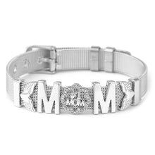 Crystal Mom photography Love bracelet for camera-loving moms, gift giving, and everyday jewelry wear.
