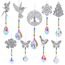 Crystal Sun Catcher Prism Rainbow Chaser crystal pendant for sun-catching, light refraction, and decorative window use.