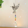 Crystal Sun Catcher Prism Rainbow Chaser hanging ornament for catching sunlight and creating rainbow light reflections indoors.