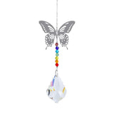 Crystal Sun Catcher Prism Rainbow Chaser window decor ornament for catching sunlight and creating rainbow reflections in the home.