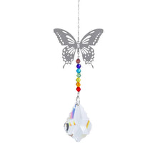 Crystal Sun Catcher Prism Rainbow Chaser window decor ornament for catching sunlight and creating rainbow reflections in the home.