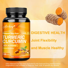Curcumin 95% turmeric capsules with piperine for nutrient absorption, joint comfort, and everyday supplement use.