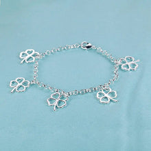 Dainty 925 Sterling Silver Heart Chain Bracelet silver chain bracelet for minimalist outfits, daily accessorizing, and gifting.