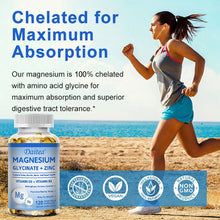 Daitea Magnesium Glycinate + Zinc Capsules supplement for mineral support, immune defense, and energy balance.
