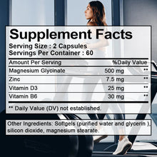 Daitea Magnesium Glycinate + Zinc Capsules supplement for nerve function, stress relief, and daily health.