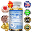 Daitea Magnesium Glycinate + Zinc Capsules supplement for sleep support, immune health, and daily wellness.