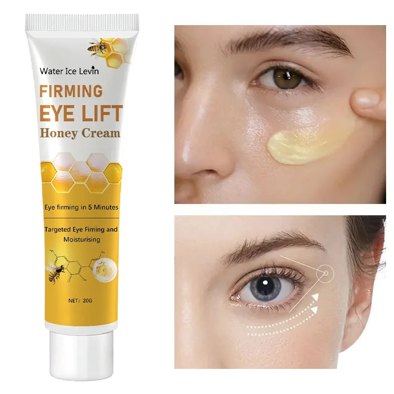 Honey Eye Cream eye beauty treatment for brightening dark circles, hydrating the under-eye area, and supporting a smoother look.