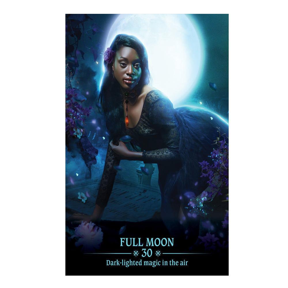 Dark Light Oracle Deck box back panel