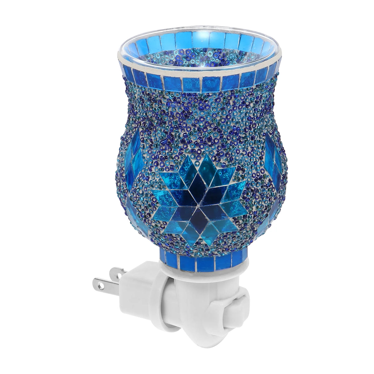 Decorative plug-in essential oil and wax diffuser for home scenting, wellness routines, and everyday aromatherapy.