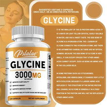 Deep sleep glycine capsules supplement for relaxation, appetite support, and nightly wellness care.