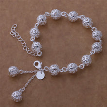 Delicate 925 Sterling Silver Heart Chain Bracelet jewelry bracelet for minimalist styling, daily wear, and gift occasions.