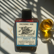 Desire Me Wish Oil manifestation oil bottle for focused intention work, altar rituals, and spiritual practice.