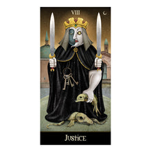 Deviant Moon Tarot Borderless Edition card example, full-bleed artwork