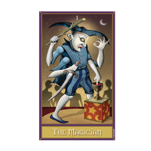 Deviant Moon Tarot Premier Edition card example, surreal landscape