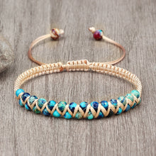 Double Layer African Jasper Chakra wrap bracelet with natural stone beads for healing practice, grounding, and mindful daily use.