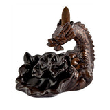 Dragon Backflow Incense Burner, dragon design