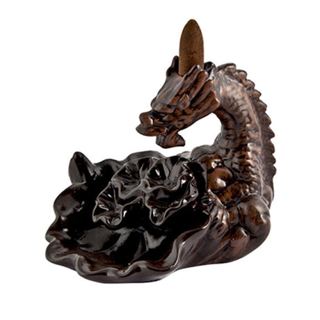 Dragon Backflow Incense Burner, dragon design