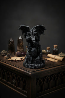 Dragon Backflow Incense Tower, close-up detail of dragon scales