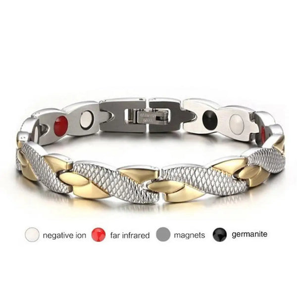 Dragon Pattern Magnetic Therapy Bracelet wrist bracelet for everyday wear, magnetic support, and wellness use.