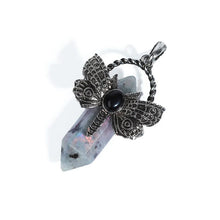 Dragonfly Natural Stone Crystal Pendant for meditation, gifting, and crystal jewelry.