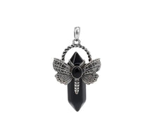 Dragonfly Natural Stone Crystal Pendant for meditation, gifting, and crystal jewelry.