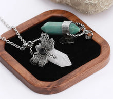 Dragonfly Natural Stone Crystal Pendant for meditation, gifting, and crystal jewelry.