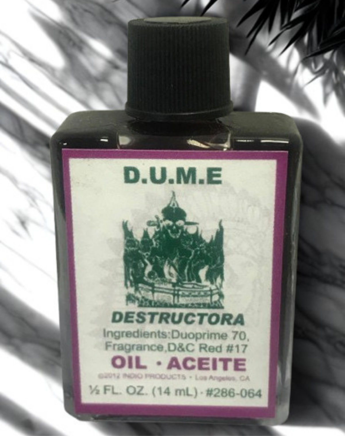 DUME Wish Oil anointing oil bottle for manifestation, focused intention, and spiritual rituals.