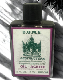 DUME Wish Oil anointing oil bottle for manifestation, focused intention, and spiritual rituals.